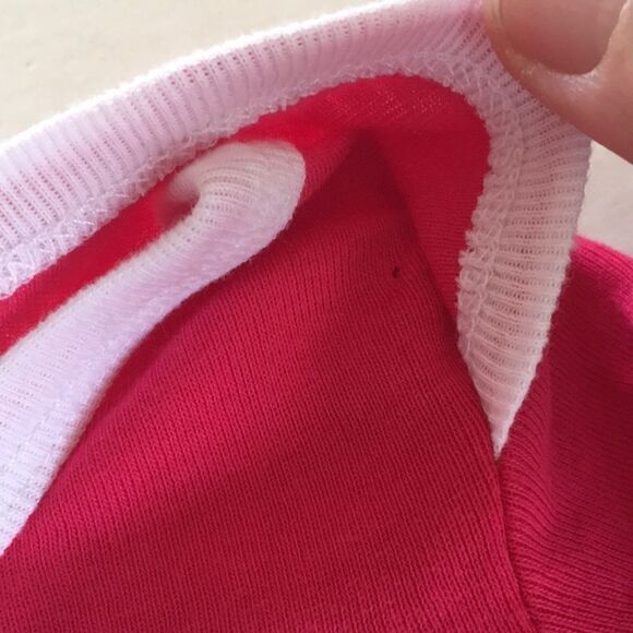 Nike Pink 0 / 6 Month Long Sleeve Onesie - Picture 3 of 7